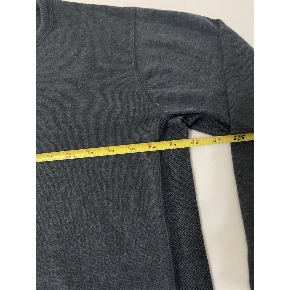 PAKA Mens Sweater XL Blue Royal Alpaca Blend Handmade Pullover Knit Crewneck - Picture 6 of 6